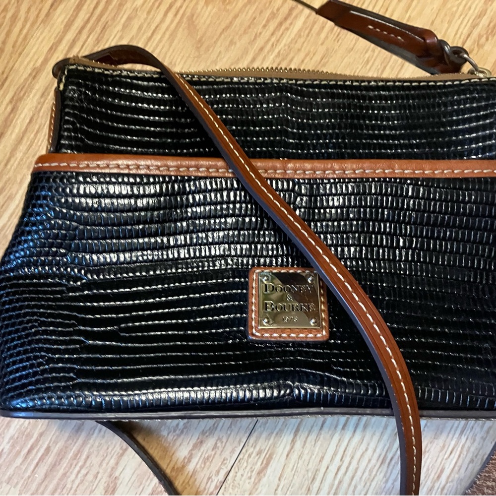 Dooney & Bourke Black and Brown Women's Bag